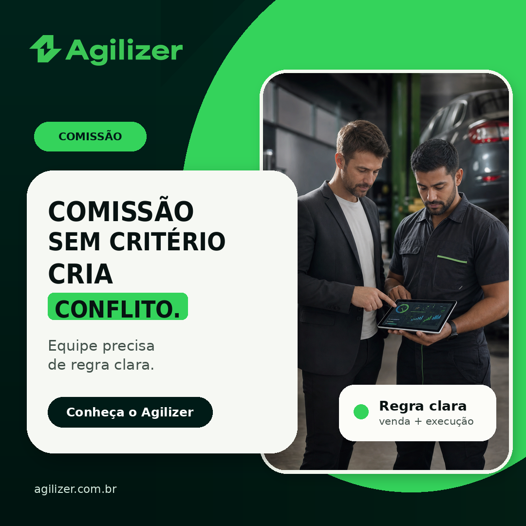 Post Agilizer Comissão Modelo 1